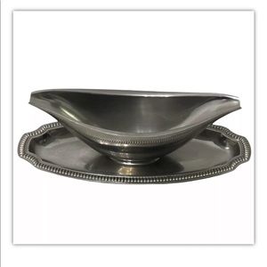 Meridional International Stainless Steel Gravy Boat Made in Brazil